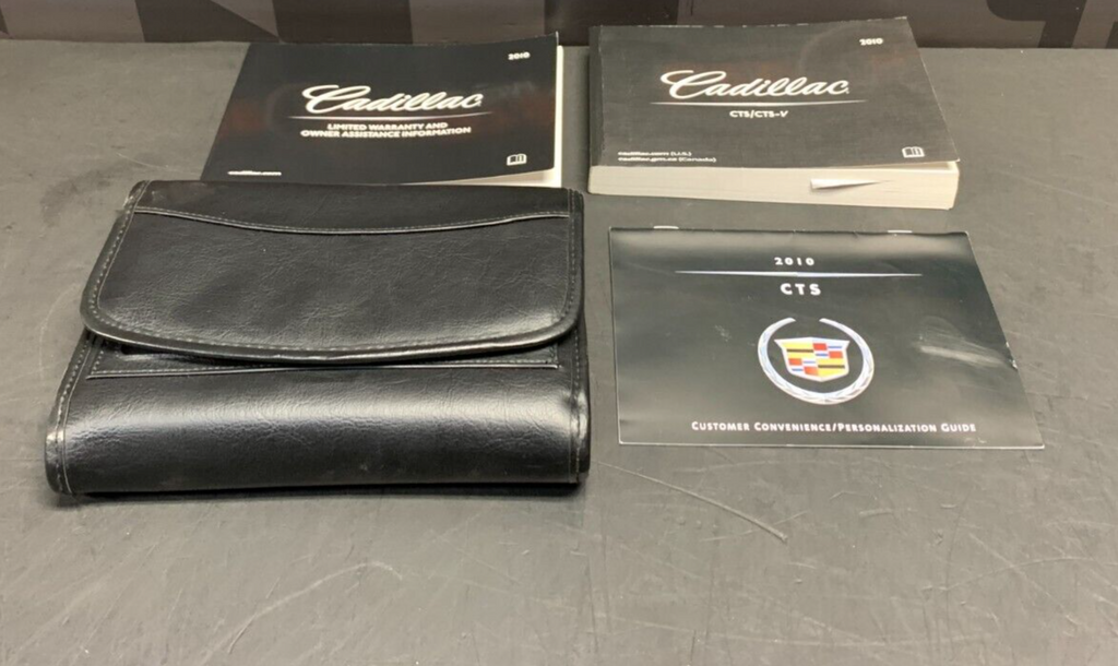 2010 CADILLAC CTSV CTS-V OWNERS MANUAL BROCHURE SET USED OEM
