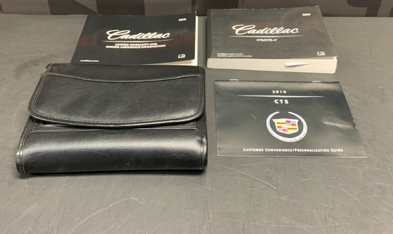2010 CADILLAC CTSV CTS-V OWNERS MANUAL BROCHURE SET USED OEM