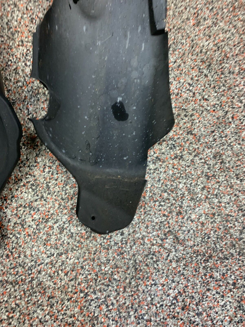 2004 CADILLAC CTS-V CTS V OEM DRIVER PASSENGER REAR FENDER LINERS