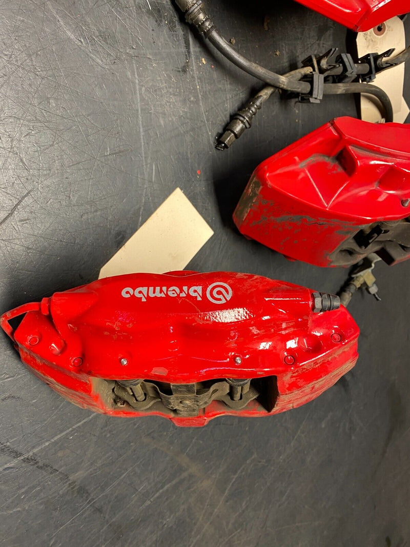 2016 DODGE CHALLENGER SCAT PACK OEM SRT BIG BRAKE CALIPER SET FRONT REAR USED