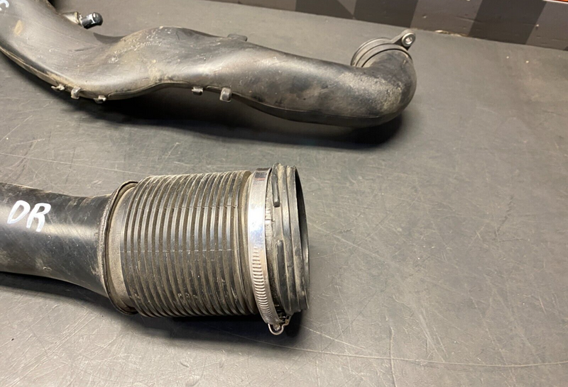 2007 PORSCHE 911 TURBO 997.1 OEM TURBO INLET PIPES PAIR DR PS USED