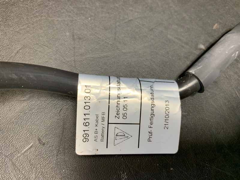 2014 PORSCHE 911 991 GT3 OEM BATTERY GROUND CABLE