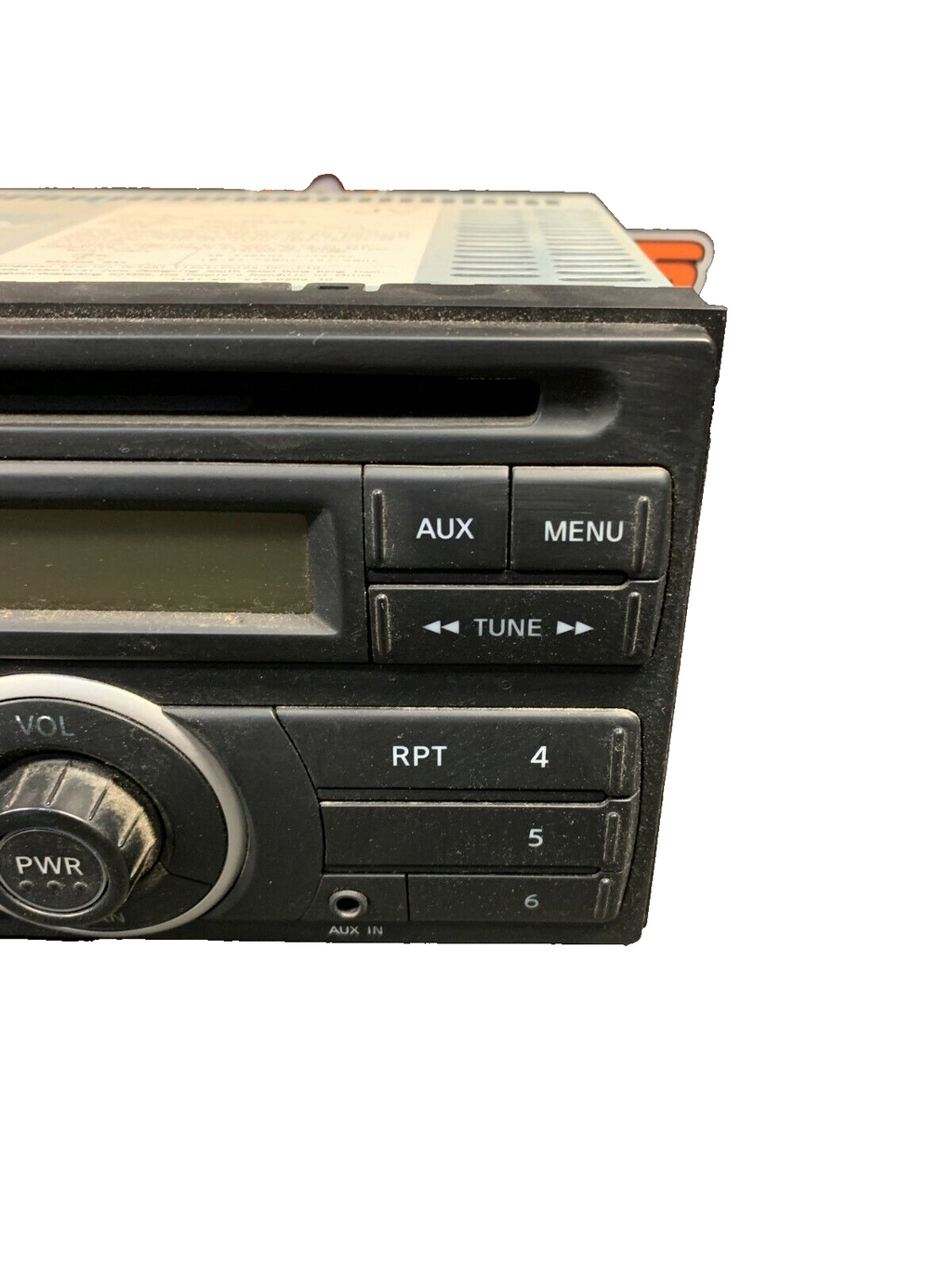 2014 NISSAN 370Z OEM STEREO RADIO HEAD UNIT -NO CODE-