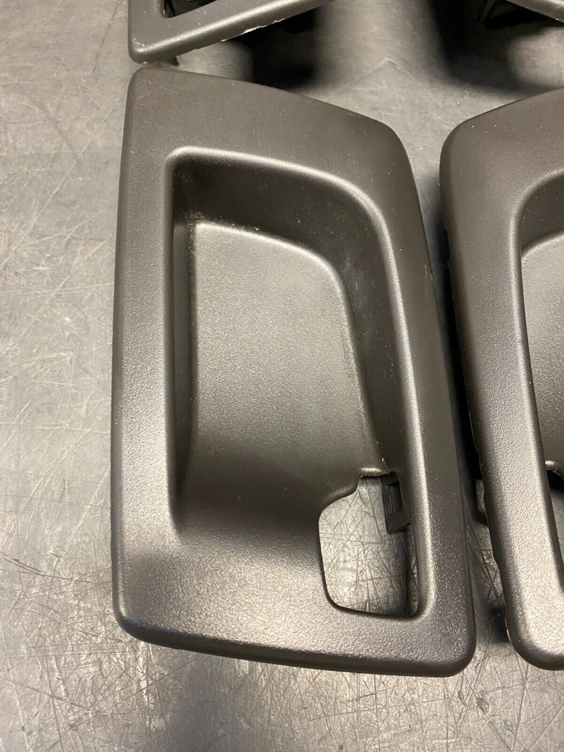 2007 CADILLAC CTS V CTS-V OEM INTERIOR DOOR HANDLE TRIM BEZEL SET OF (4) USED