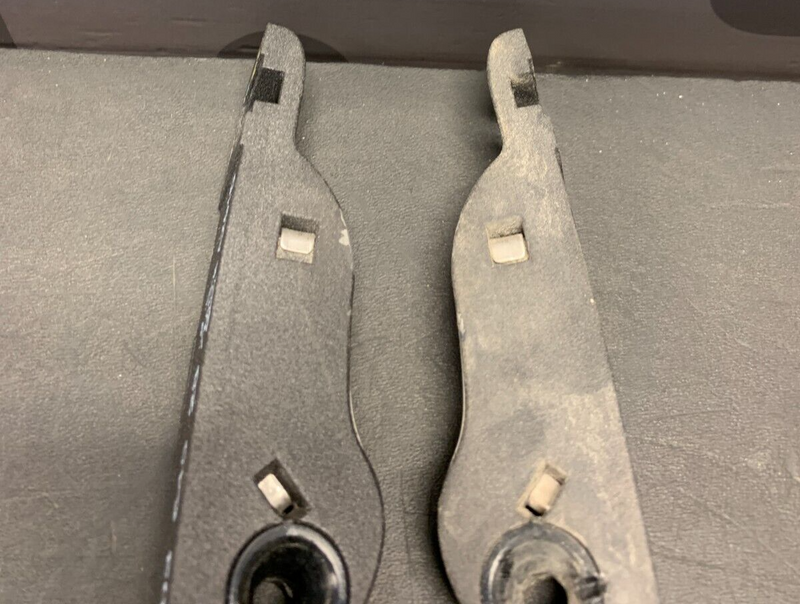 2007 CORVETTE C6 OEM TARGA TOP LATCH MOUNTS BRACKETS STRIKERS