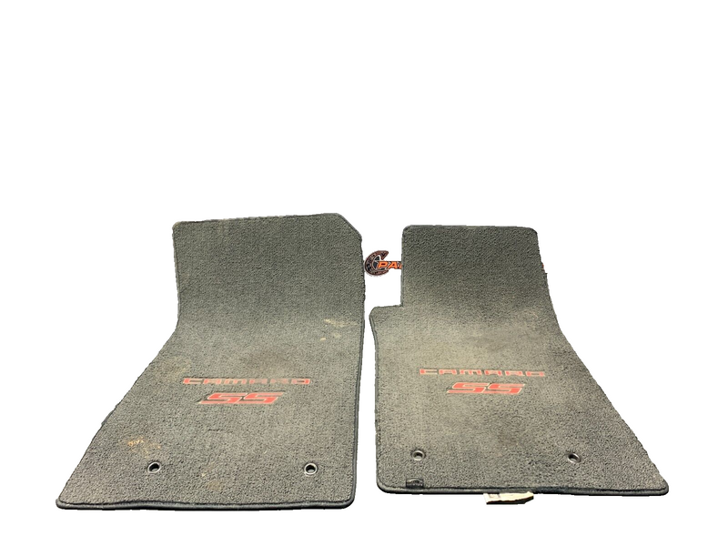 2010 CAMARO SS FRONT DRIVER PASSENGER FLOOR MATS USED OEM