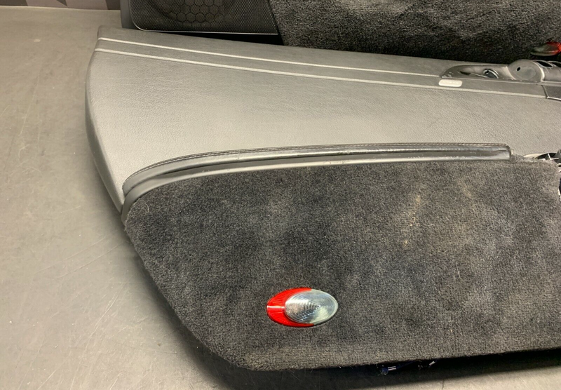 2006 PORSCHE CAYMAN S 987 OEM BLACK DOOR PANELS -PAINT DAMAGE-