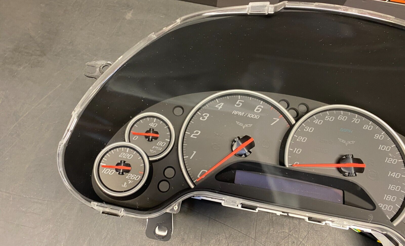 2007 CORVETTE C6 OEM INSTRUMENT CLUSTER GAUGE CLUSTER ASSEMBLY USED 24K MILES