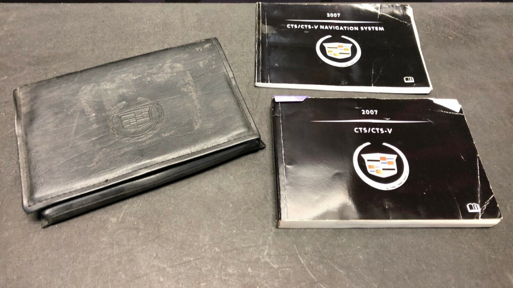 2007 CADILLAC CTS-V OWNERS MANUAL BROCHURE GUIDE DEALER INFO CASE