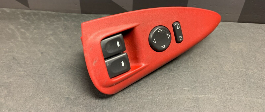 2009 CORVETTE C6 OEM DRIVER WINDOW SWITCH RED USED