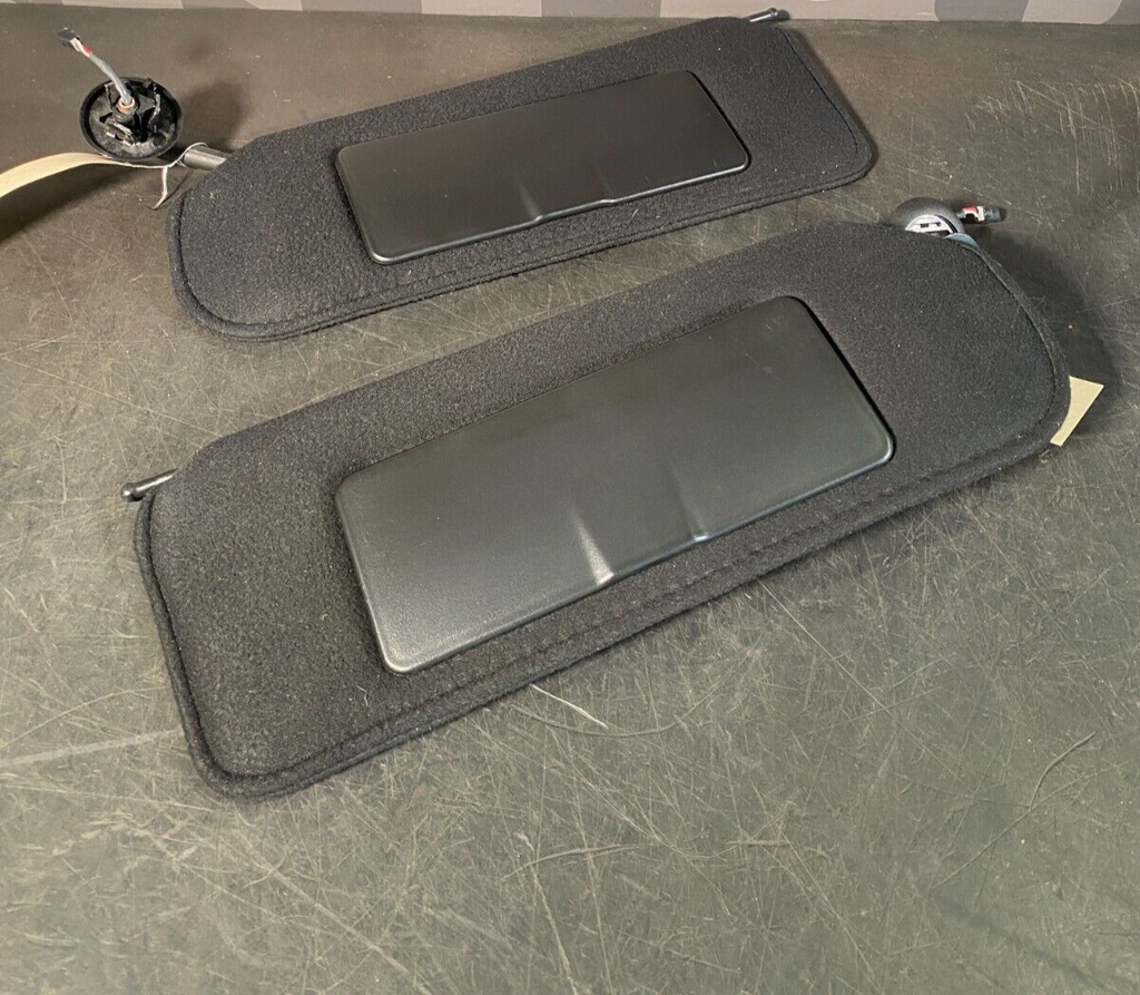 2003 CORVETTE C5 Z06 OEM SUN VISORS PAIR DRIVER PASSENGER USED