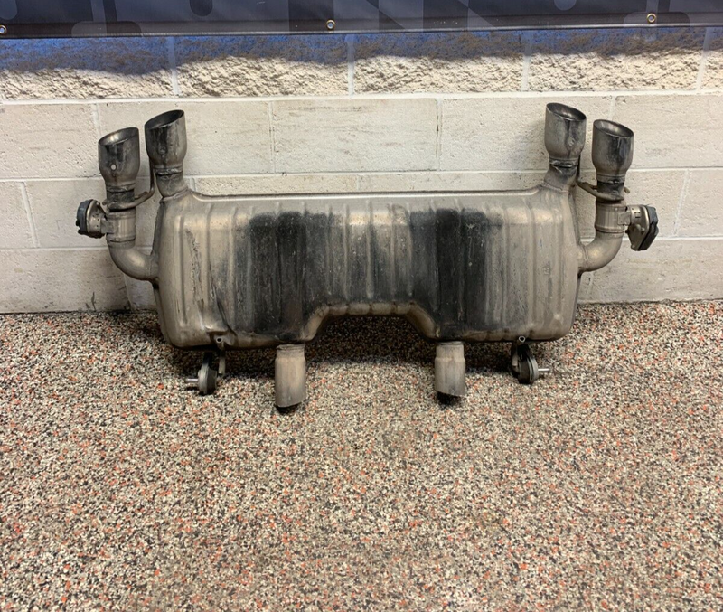 2016 CAMARO SS COUPE OEM AVTICE NPP BI MODE MUFFLER EXHAUST -DAMAGED ACTUATOR-