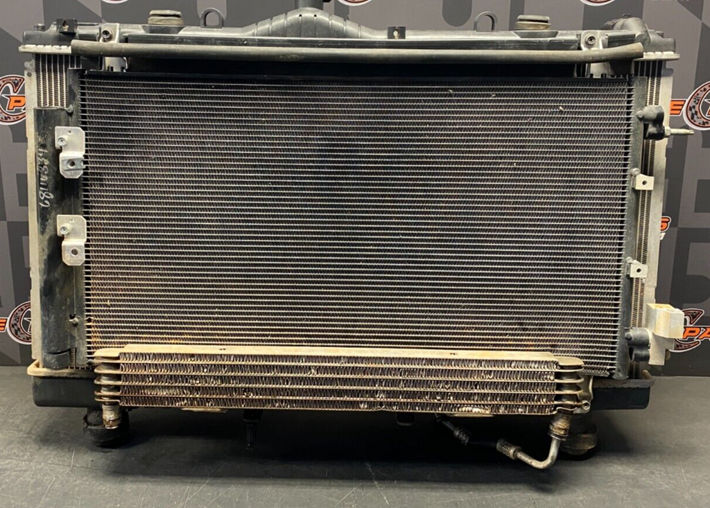 2015 CHEVROLET CAMARO ZL1 OEM RADIATOR AC CONDENSOR WITH FANS USED