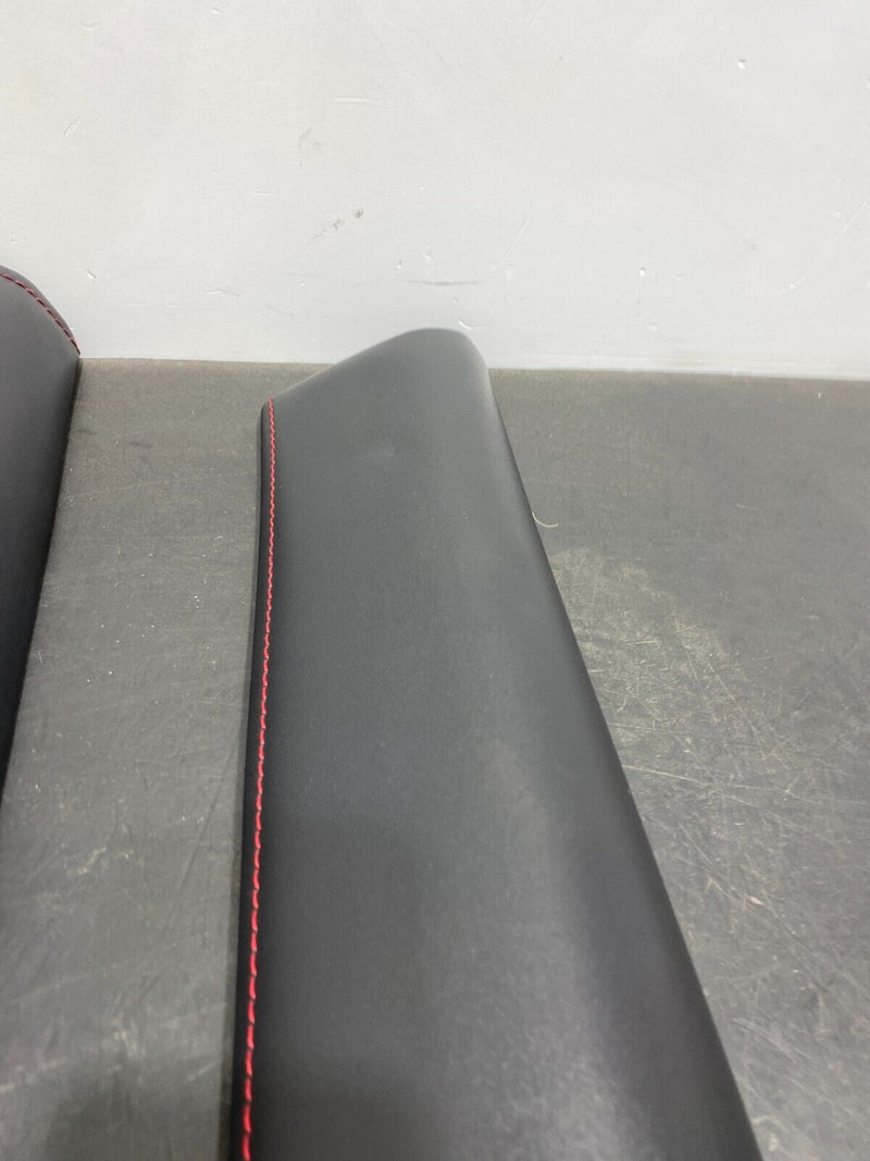 2017 SUBARU BRZ FRS 86 OEM UPPER DOOR PANEL ARM REST RED STITCH USED