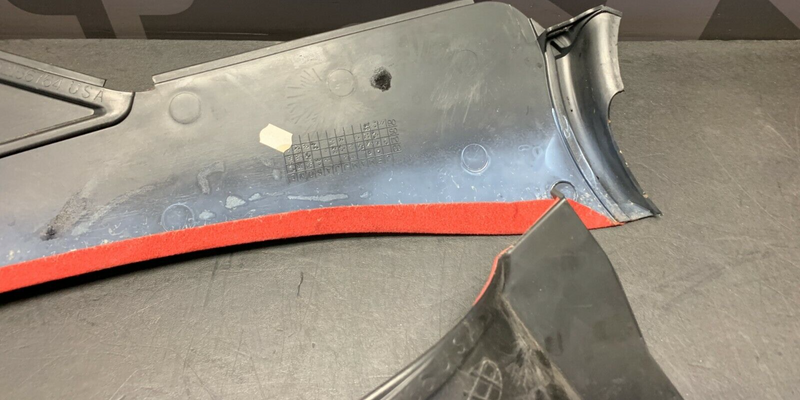 2006 PONTIAC GTO OEM RED SUEDE CENTER CONSOLE KNEE SIDE PANELS