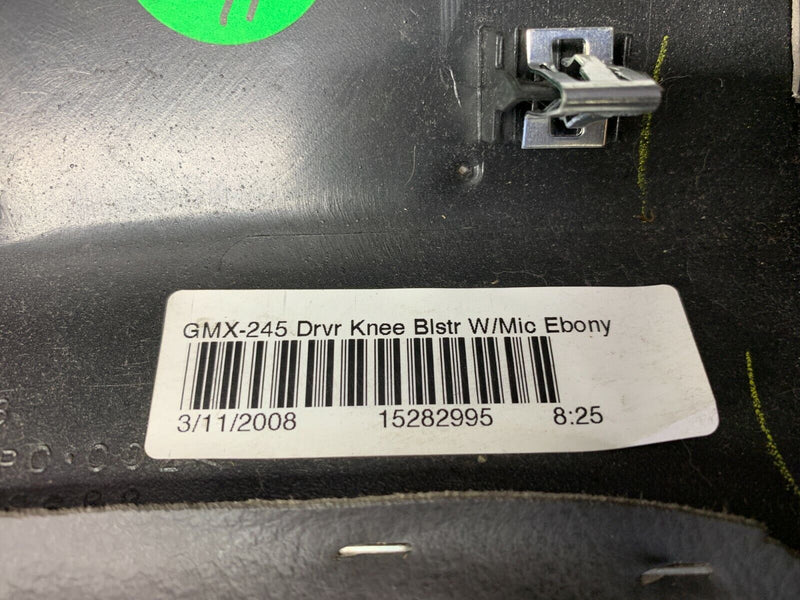 2008 CORVETTE C6 OEM BLACK EBONY DRIVER LOWER KNEE PANEL