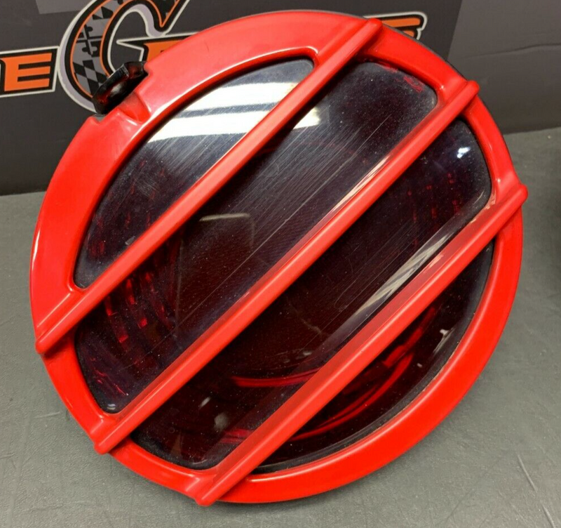 2007 CORVETTE C6 OEM TAIL LIGHTS W/ RED GRILLES