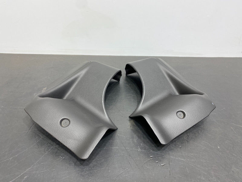 2012 CORVETTE C6 CONVERTIBLE UPPER B PILLAR TRIM COVERS WITH SPRING DOOR USED