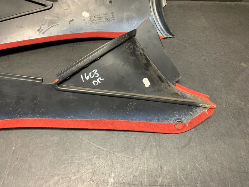 2006 PONTIAC GTO OEM RED SUEDE CENTER CONSOLE KNEE SIDE PANELS