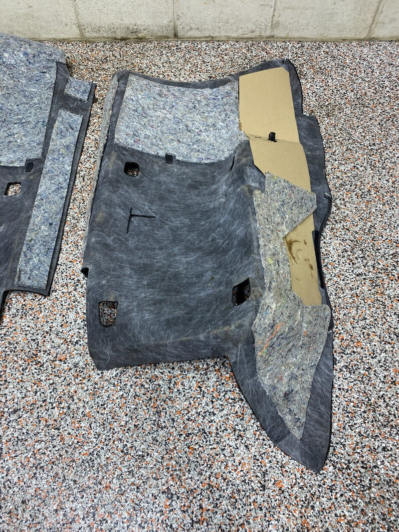 2003 CORVETTE C5 Z06 OEM BLACK CABIN AREA CARPET SET DRIVER PASSENGER USED