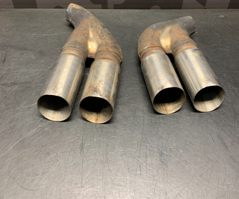 2008 SUBARU WRX STI HATCHBACK OEM EXHAUST TIPS PAIR USED