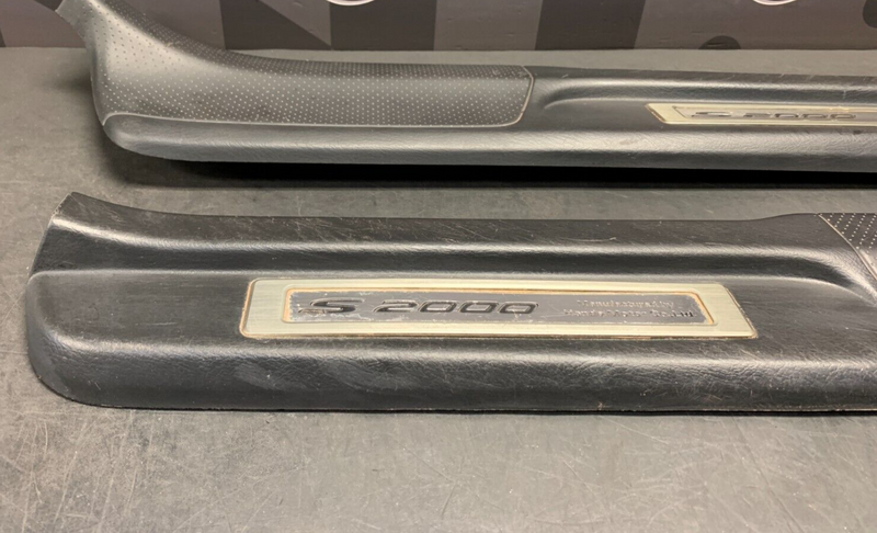 2005 HONDA S2000 AP2 OEM SIDE SILL COVERS MOULDINGS USED