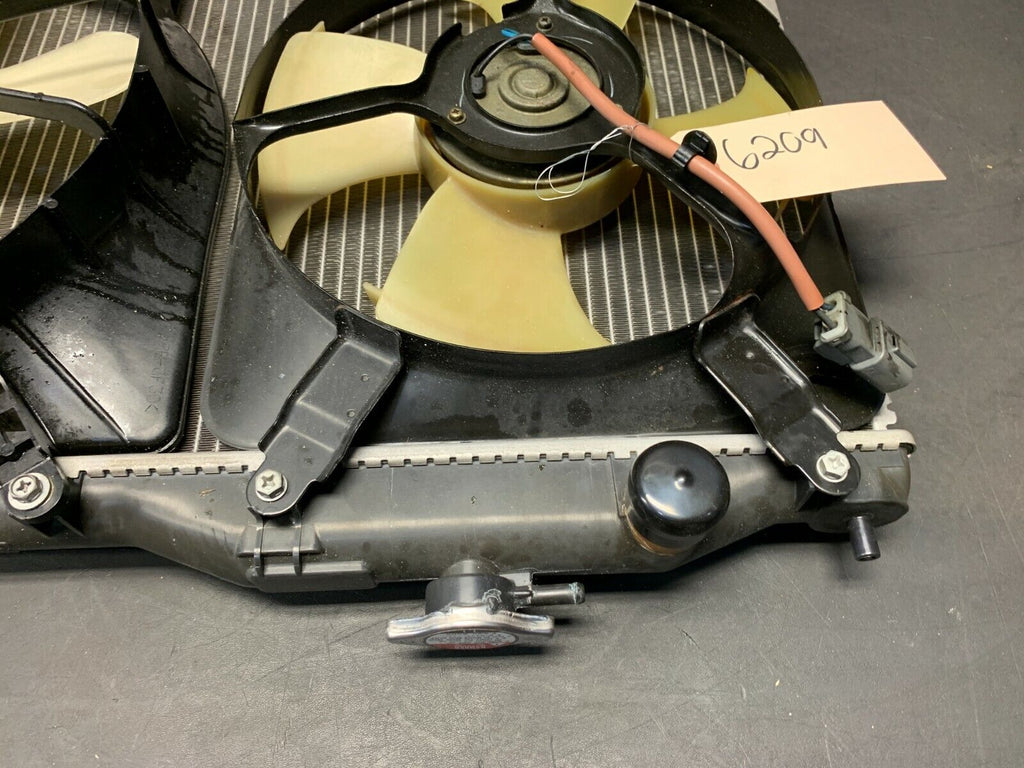 2002 HONDA S2000 AP1 OEM RADIATOR W/ COOLING FANS