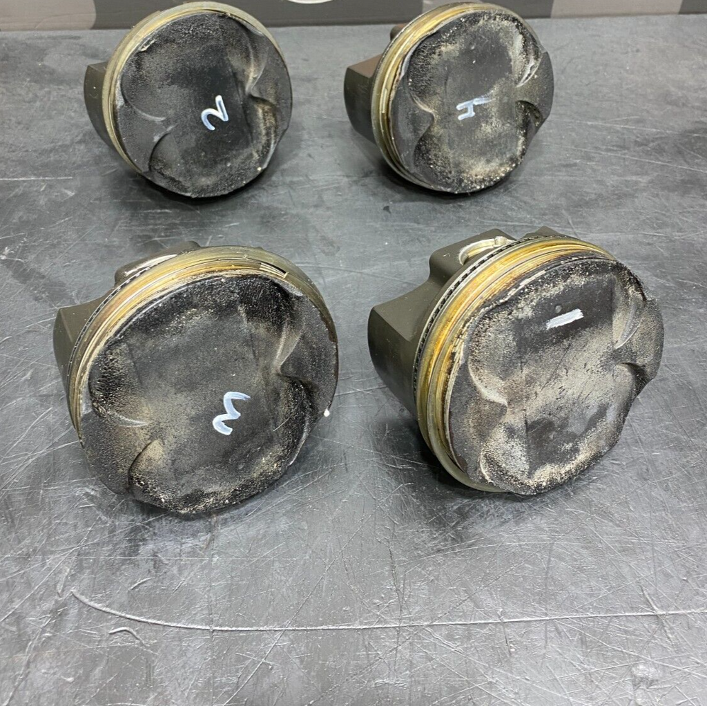 2013 MITSUBISHI EVO X EVOLUTION 10 WIESCO FORGED PISTON SET 86.5MM BORE K636M865