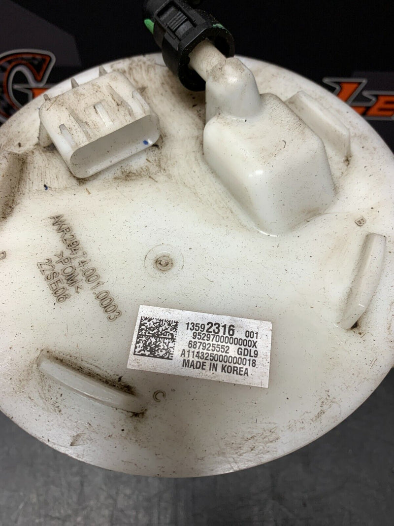 2015 CHEVROLET SS SEDAN OEM FUEL PUMP HANGER HOUSING