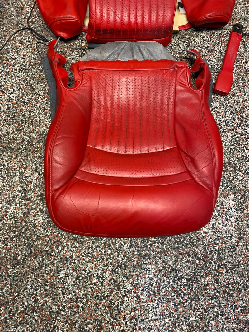 2001 CORVETTE C5 OEM PASSENGER SEAT WITH DRIVER SEAT COVERS USED **READ**