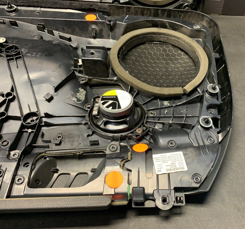 2006 PORSCHE CAYMAN S 987 OEM BLACK DOOR PANELS -PAINT DAMAGE-