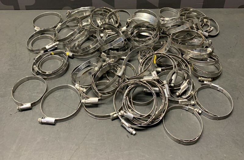 NISSAN R35 GTR OEM HIGH QUALITY WORM DRIVE CLAMPS ASSORTMENT LOT -SUPER NICE!-