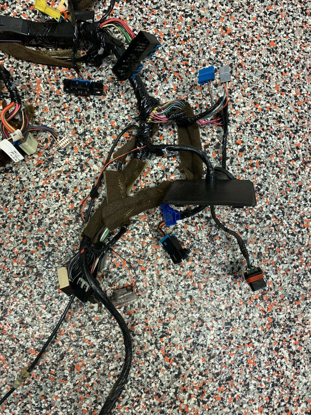 1998 CORVETTE C5 OEM A/T INTERIOR BODY CHASSIS WIRING WIRE HARNESS MANUAL HVAC