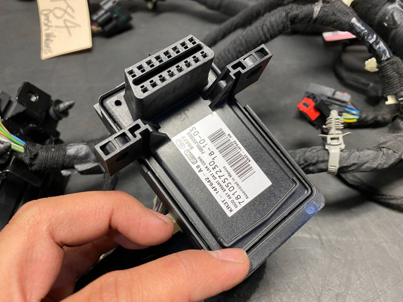 2019 FORD MUSTANG GT OEM DASHBOARD WIRING HARNESS USED