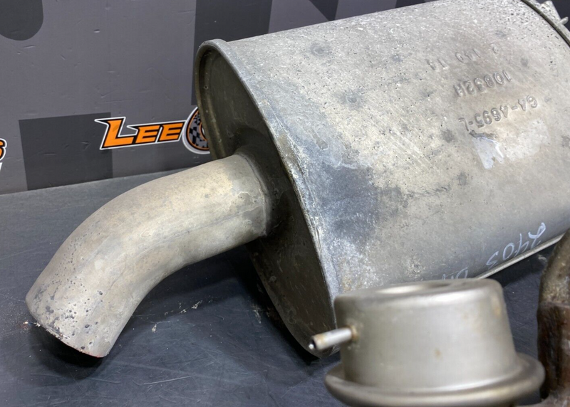 2014 CAMARO ZL1 OEM NPP BI MODE MUFFLERS PAIR DRIVER PASSENGER QUAD TIPS USED