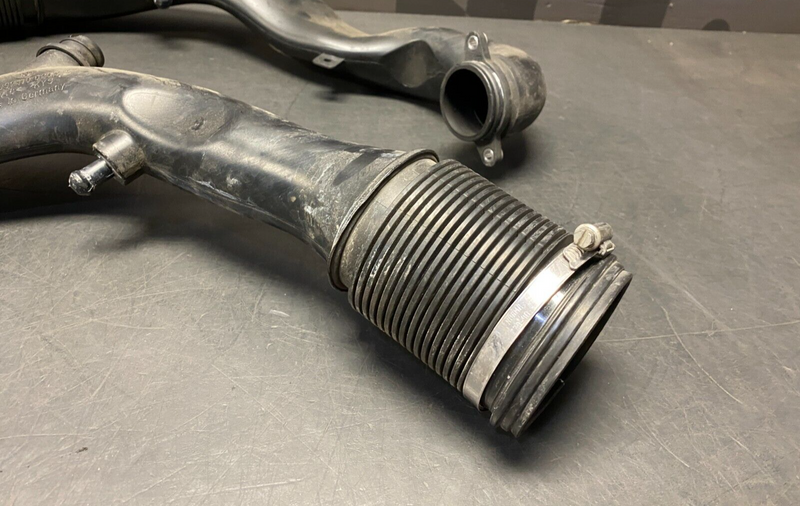 2007 PORSCHE 911 TURBO 997.1 OEM TURBO INLET PIPES PAIR DR PS USED