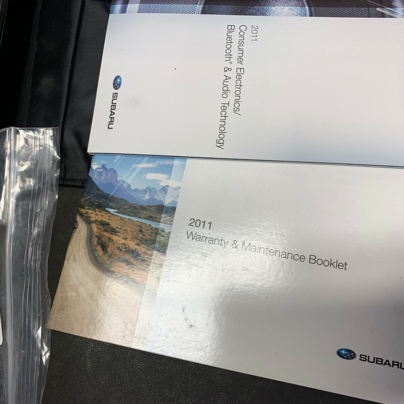 2011 SUBARU WRX STI OEM OWNERS MANUAL SET