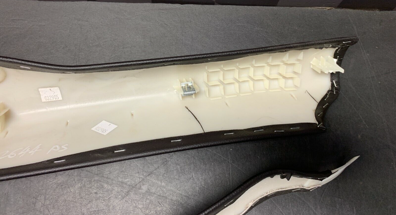 2005 CORVETTE C6 OEM DRIVER PASSENGER A PILLAR TRIM PANELS CONVERTIBLE