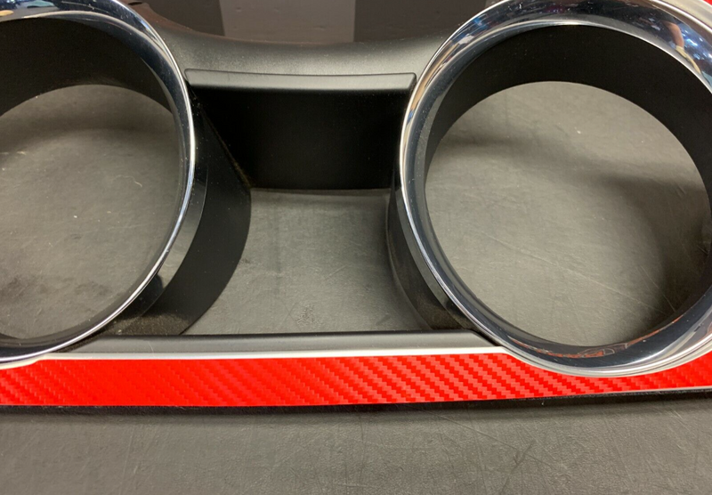 2014 FORD MUSTANG GT OEM GAUGE CLUSTER BEZEL DASH TRIM