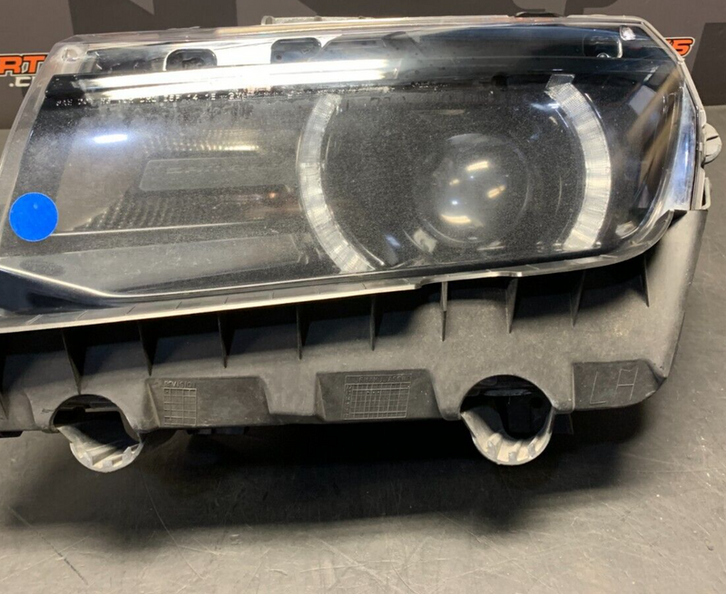 2014 CAMARO SS CONVERTIBLE OEM DRIVER PASSENGER HID BLACK HOUSING HEADLIGHTS