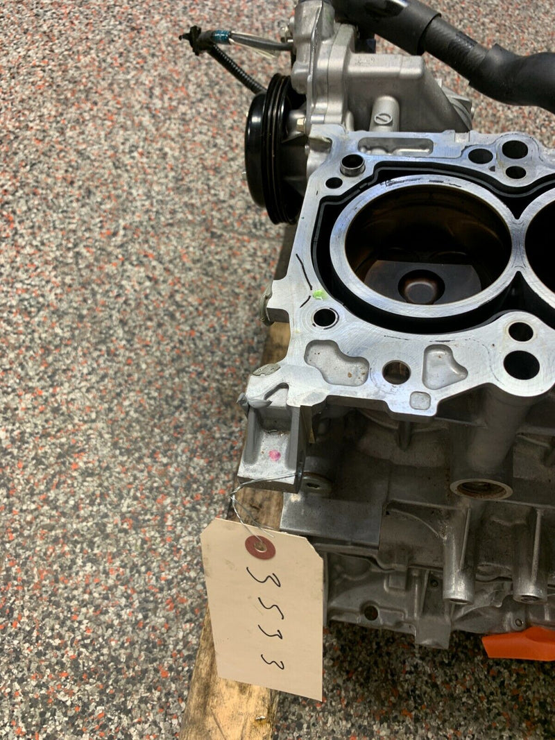 2021 MAZDA MIATA RF OEM ENGINE SHORT BLOCK 2.0 -CRACKED MOUNTING BOSS-