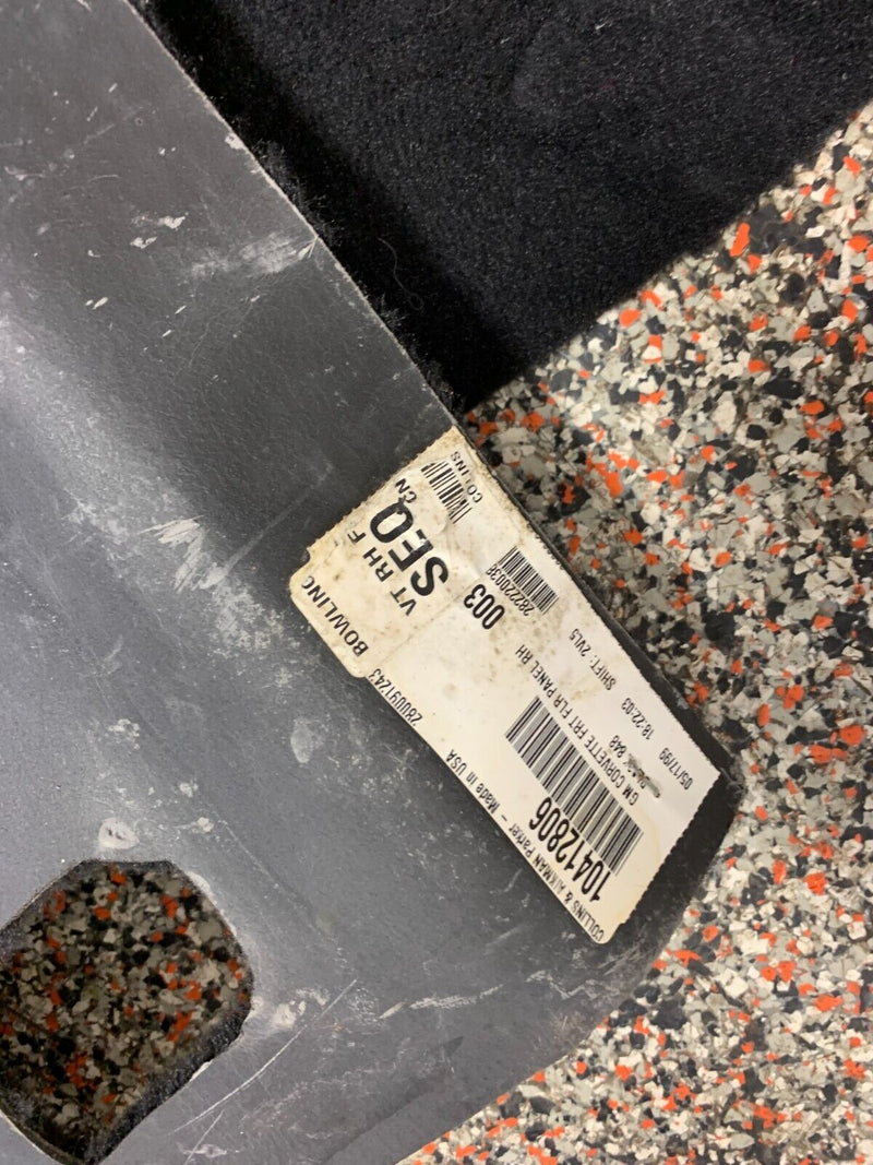 1999 CORVETTE C5 FRC OEM BLACK FLOOR LINER CARPETS