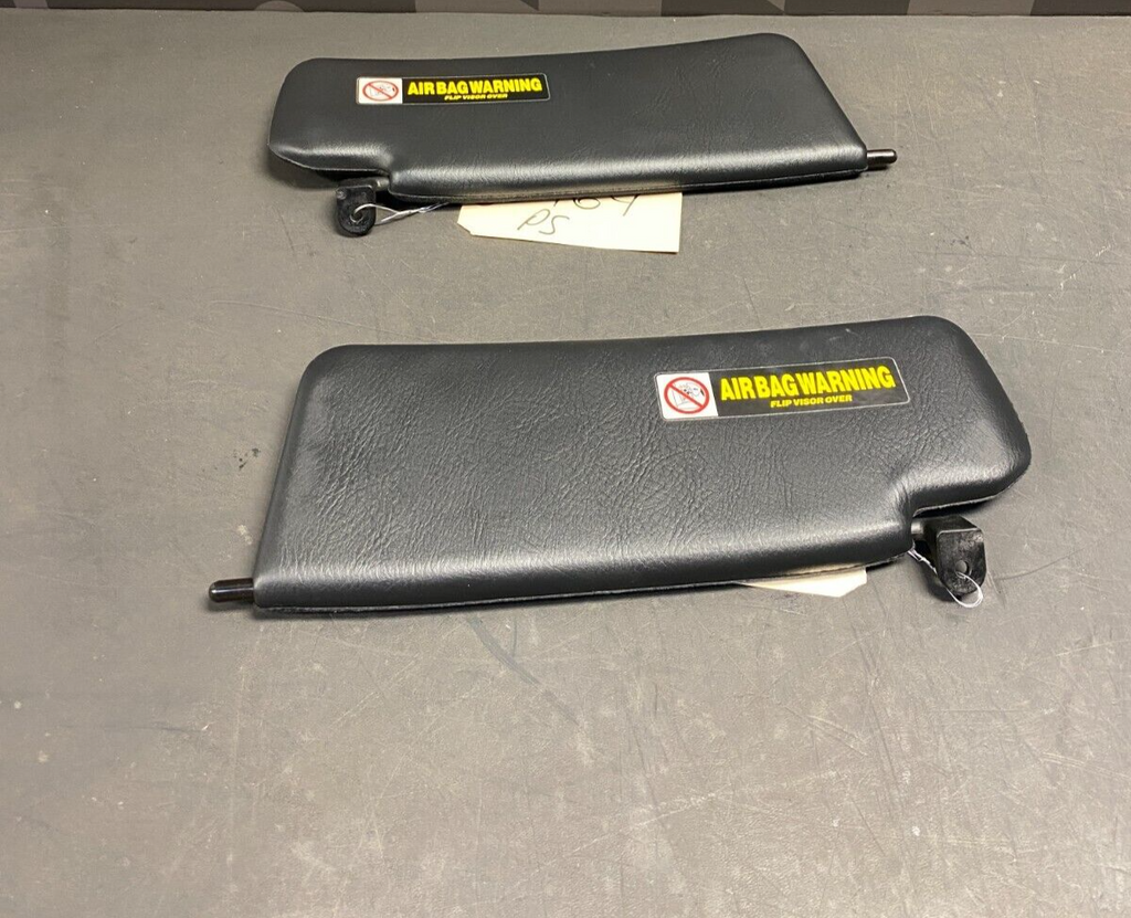 2002 HONDA S2000 AP1 OEM SUNVISORS PAIR DRIVER PASSENGER LH RH USED