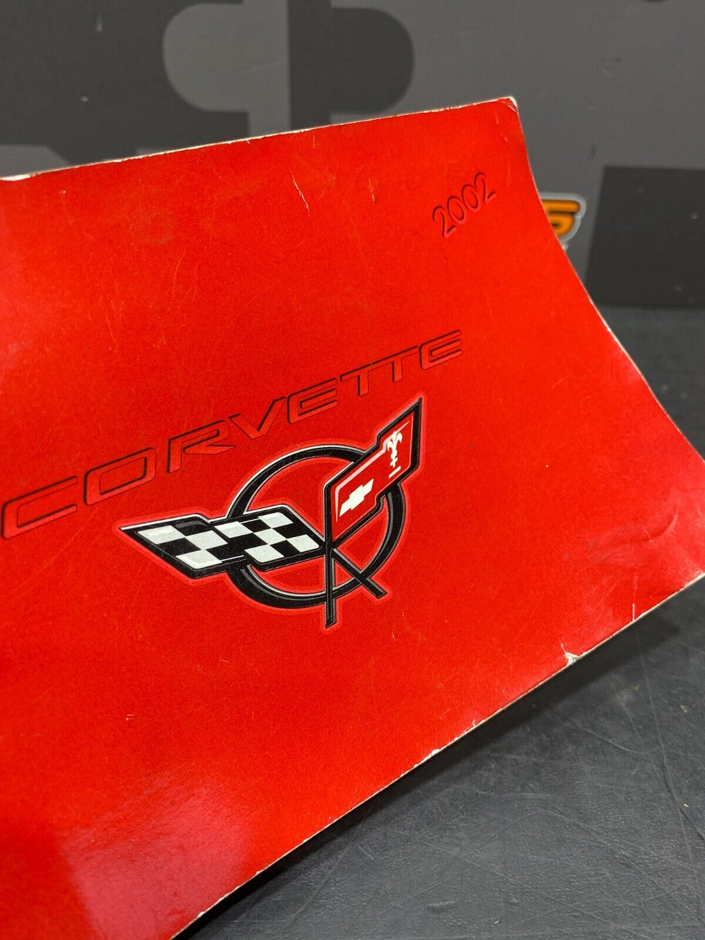 2002 CORVETTE C5 Z06 OEM *RED* OWNERS MANUAL BOOK USED