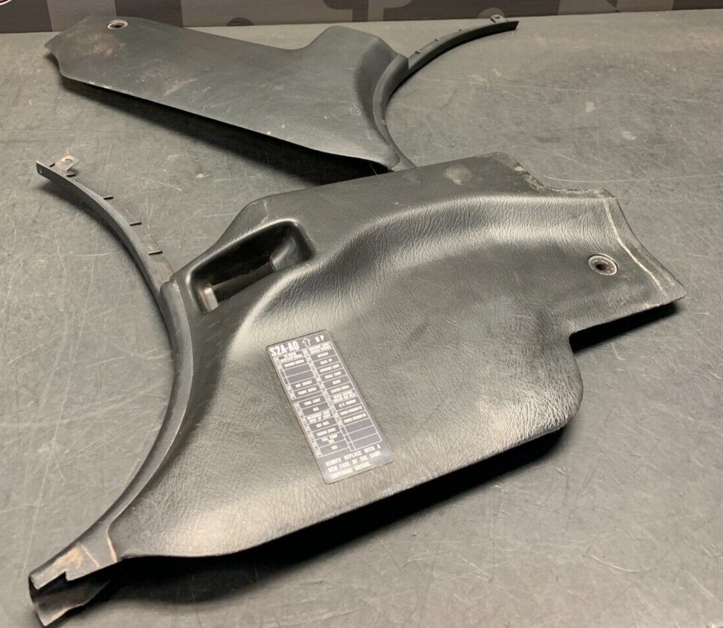 2005 HONDA S2000 AP2 OEM KICK PANEL DRIVER PASSENGER PAIR USED
