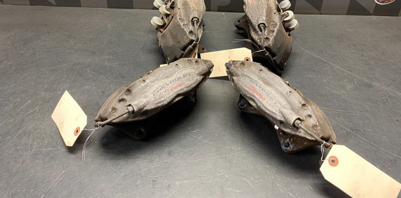 2010 CHEVROLET CAMARO SS OEM BREMBO BRAKE CALIPER SET FRONT REAR CALIPERS USED