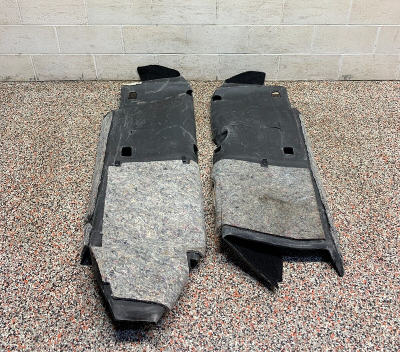 1999 CORVETTE C5 FRC OEM BLACK FLOOR LINER CARPETS