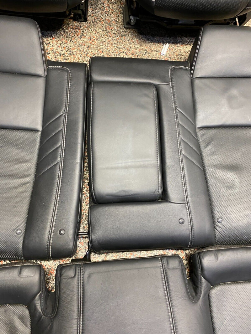 2016 DODGE CHALLENGER HELLCAT OEM FULL BLACK LEATHER FRONT REAR SEATS SET *READ*