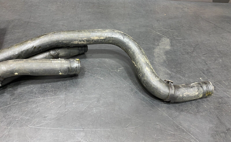 2012 CORVETTE C6 ZR1 LS9 OEM COOLANT RESEVOIR LINE SET HOSES WITH T USED