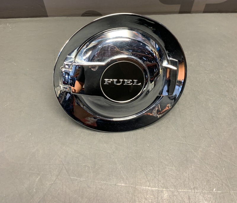 2015 DODGE CHALLENGER SCAT PACK OEM CHROME GAS CAP DOOR USED